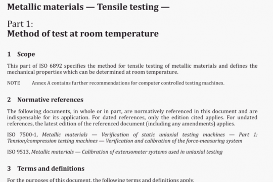 EN ISO 6892-1:2016 pdf free