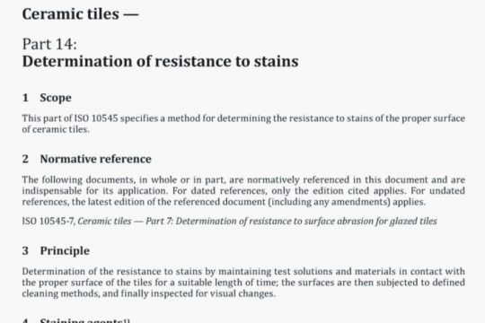 ISO 10545-14:2015 pdf free