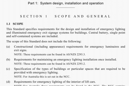 AS NZS 2293.1:2018 pdf free