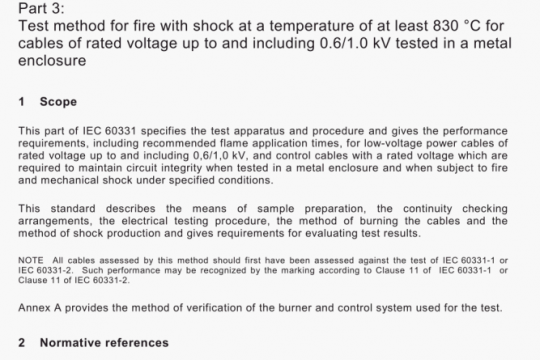 AS NZS IEC 60331.3:2017 pdf free