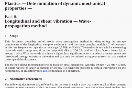 BS ISO 6721-8:2019 pdf free