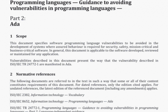 ISO IEC TR 24772-2:2020(E) pdf free