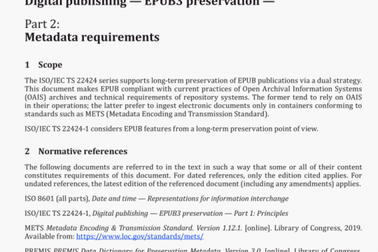 ISO IEC TS 22424-2:2020 pdf free